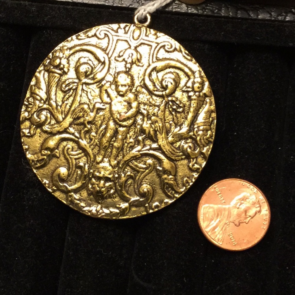 Alva Museum Replicas Pendant  2"L x 2"W